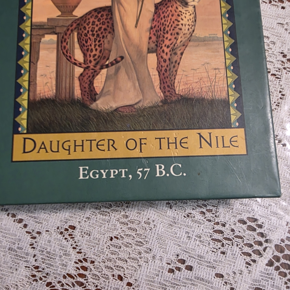 Sholastic The Royal Diaries Cleopatra VII Book Cover - Green and Yellow - Picture 4 of 7